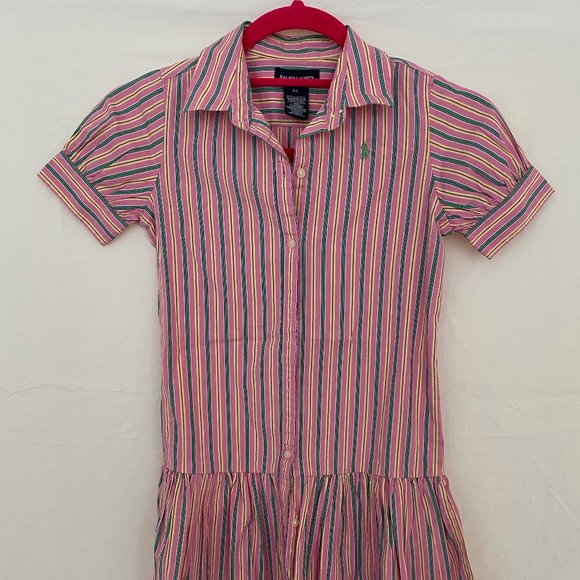POLO RALPH LAUREN button down DRESS - Picture 1 of 9